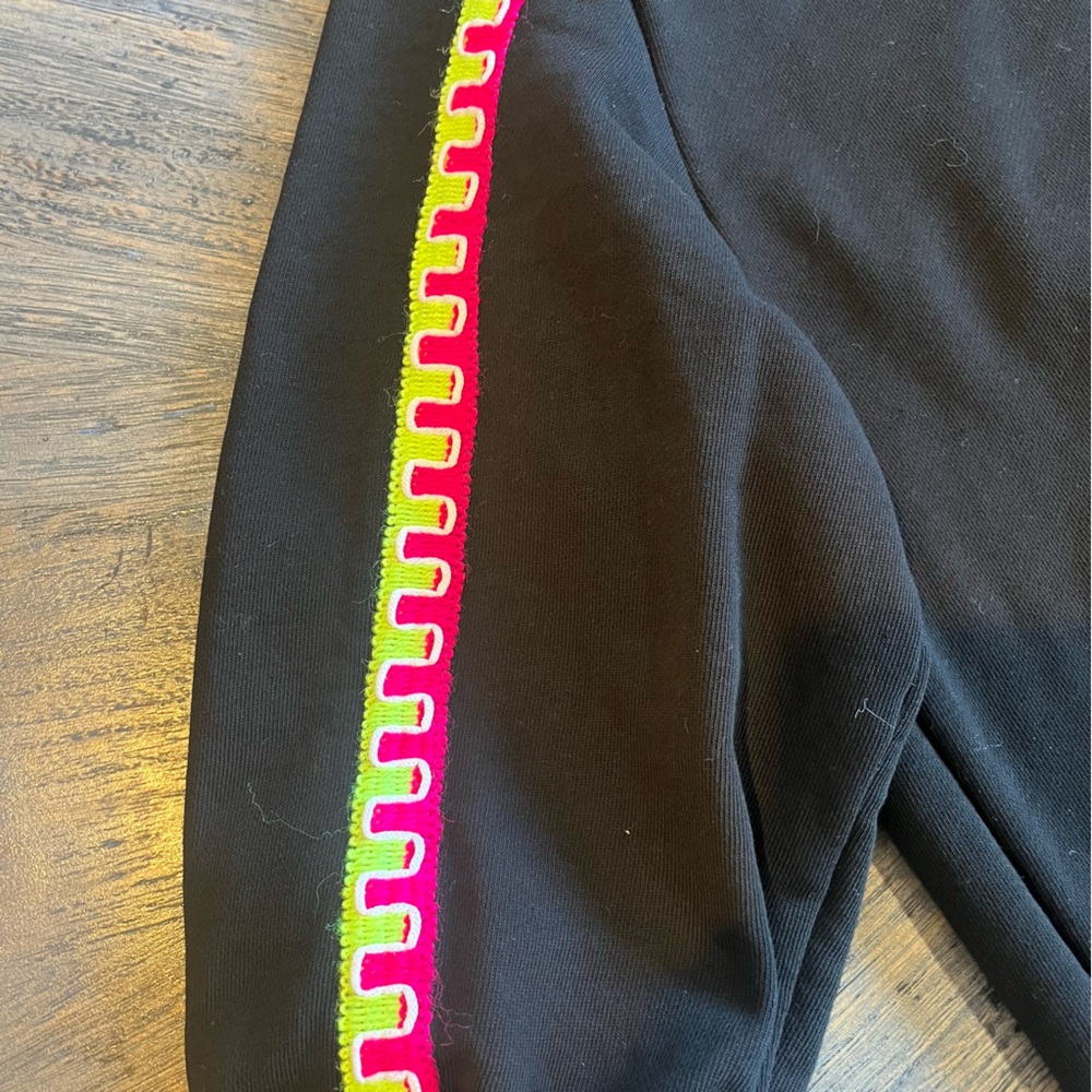 PITUSA Black‎ Cropped Sleeve Sweatshirt – Size Medium - Picture 8 of 9